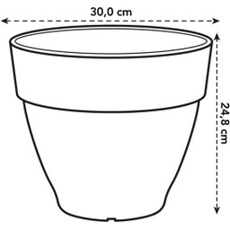 elho vibia campana rond 30 cm