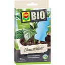 Biologische Blauwe Stickers, 10 stuks