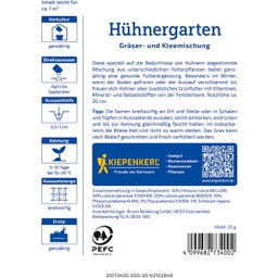 Kiepenkerl Hühnergarten Gräser- & Kleemischung - 1 Pkg