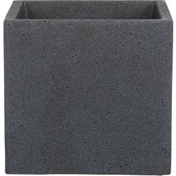 Scheurich Pflanzgefäß C-Cube - Stony Black - 40