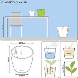 Lechuza Pot CLASSICO Color 21
