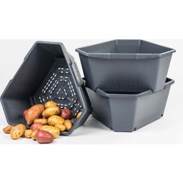 Paul Potato 3 emeletes burgonyanevelő torony - Szürke