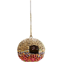 Paper High Round Birdhouse - handmade - 1 item