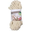 Cordelette en Laine de Mouton - 10 m | Blanche - 1 pcs