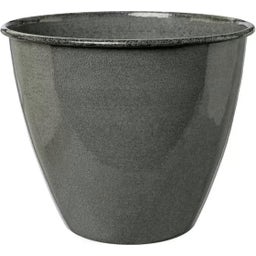 Pflanztopf Steel-Pot Tati dunkel-grau - Ø 16 cm