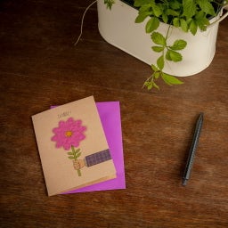 Die Stadtgärtner Floral Greeting Card 