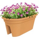 elho green basics Flower Bridge 55 cm - Arcilla roja clara