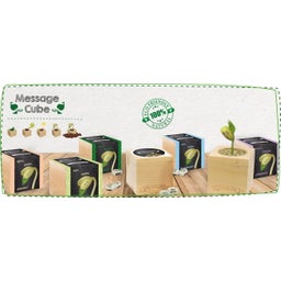 Feel Green Message Cube 