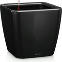 Lechuza Macetero QUADRO Premium LS 28 - Negro brillante