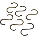 Strömshaga S-hook for Wall Railing - Antique Brass