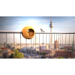 Mangeoire à Oiseaux pour Balustrade 
