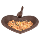 Esschert Design ''Heart'' Bird Bath - 1 item
