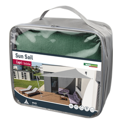 Windhager Sonnensegel CAPRI Dreieck 5x5x5m - grün