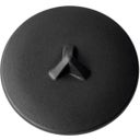 Couvercle pour Schmelzfeuer® Noir Lave - Petit