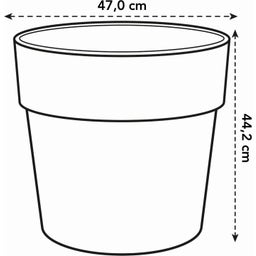 elho Pot VIBIA Straight Rond - 47 cm