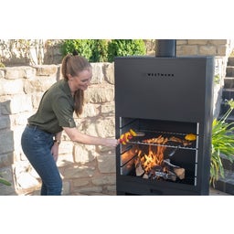 Westmann Grill- & Gartenkamin - schwarz