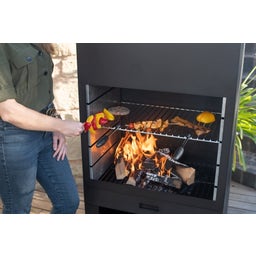 Westmann Grill- & Gartenkamin - schwarz