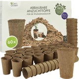 Own Grown Abbaubare Anzuchttöpfe Rund