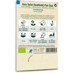 Samen Maier Bio Asia-Salat - Senfkohl (Pak Choi)