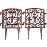 Esschert Design Garden Edge Fence with Hooks