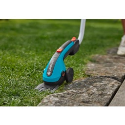 Set ClassicCut Li Accu Grasschaar + Handvat + Wielen