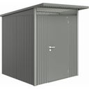 Gerätehaus AvantGarde quarzgrau-metallic mit Standardtür - A1