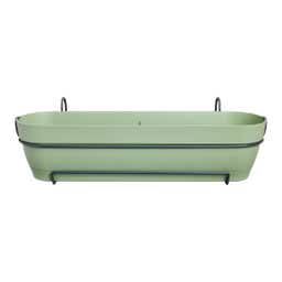 Skrzynka balkonowa vibia campana allin1 70 cm - pistacjowa zieleń