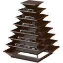 Avant Garden Raised Bed - HighBeet Tower - 8 Levels - Corten Steel - Rust Finish