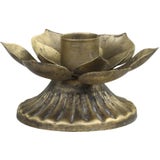 Chic Antique Kerzenhalter mit Blatt
