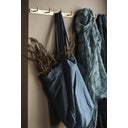 Ib Laursen Hakenleiste aus Messing im Antik-Look - 5 Haken