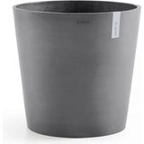 Ecopots Topf Amsterdam grau