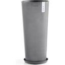 Ecopots Doniczka Amsterdam High 76 - szara - Ø 41 cm, wysokość 76 cm