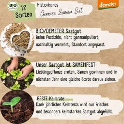 Loveplants Bio történelmi zöldség magszett