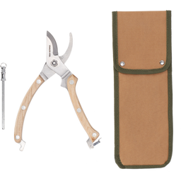 Garden Shears Gift Set with Knife Sharpening Steel - 1 Set